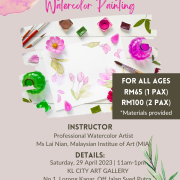 Floral Watercolour Painting Workshop